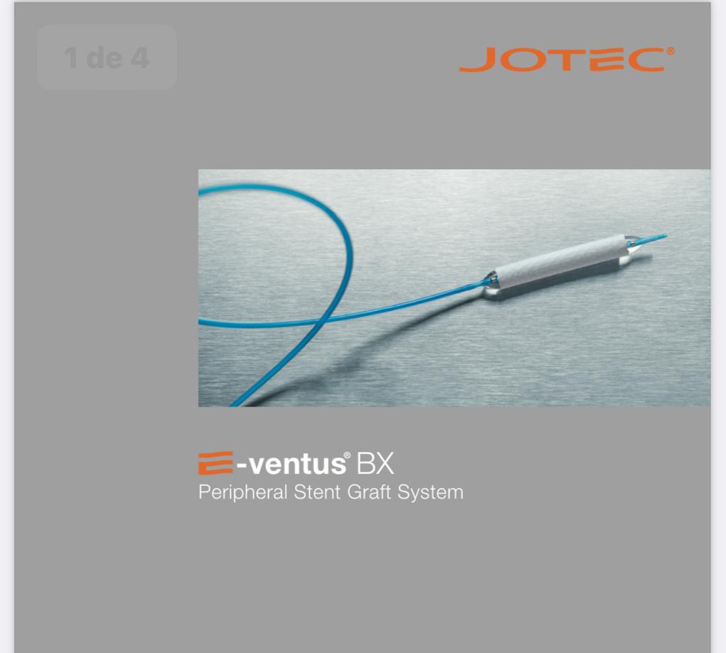 Stent forrados Graft Jotec
